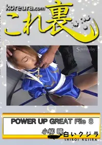 【POWER UP GREAT File 8　〜 ストリ○ト フ○イター チュ○リー 〜　】の一覧画像