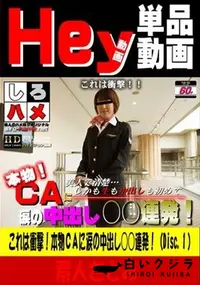 【これは衝撃!本物CAに涙の中出し○○連発!!(Disc.1)】の一覧画像